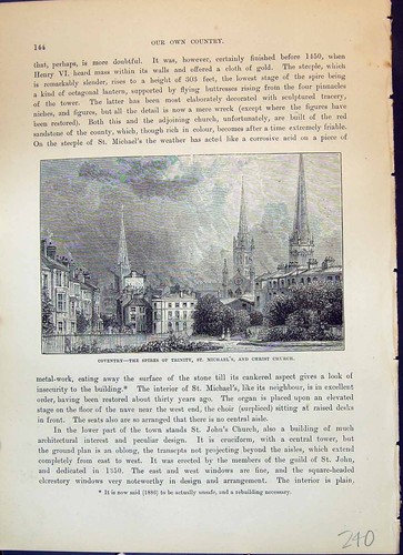 Old coventry spires trinity - old,