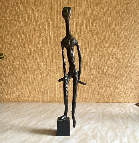 Abstract black bronze male - abstract,
