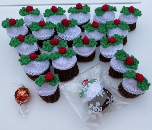Hand knitted christmas - hand,