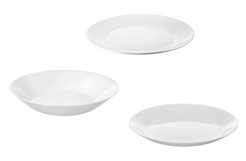 Oftast serving plates - oftast, white
