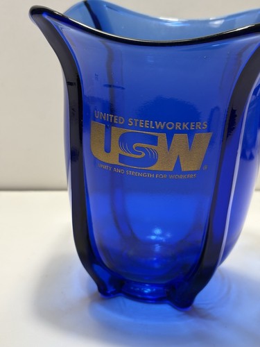 Cobalt blue glass vase - for, usw