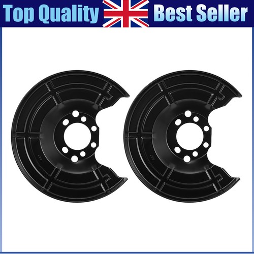 Rear brake disc back plates - 2x,