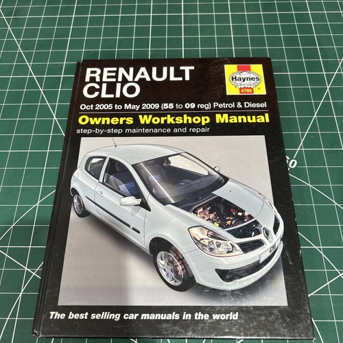 Haynes renault clio - renault, 2005-2009