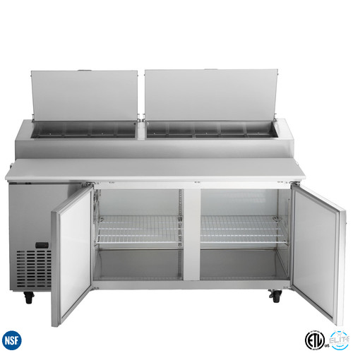 Nsf door refrigerated pizza - refrigerated,