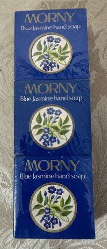 Vintage morny blue - blue, jasmine