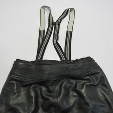 Vanucci Men’s Leather Biker Trousers Black W 32-34/ L29 SKU Y03004A