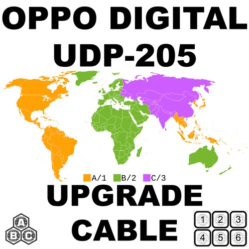 Oppo digital udp - udp-205, region