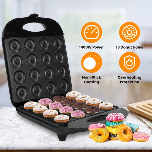 Mini donut maker machine - maker, 1400w