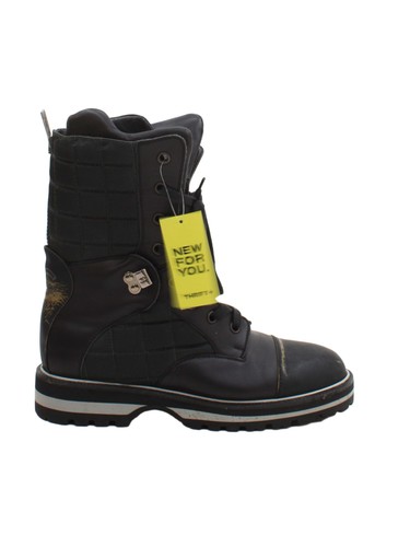 Chanel men boots 10 black - uk,