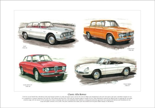 Classic alfa romeo fine art - alfa,