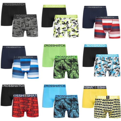 Crosshatch boxer shorts pack - crosshatch, 2-pack
