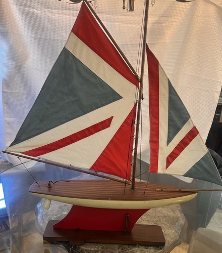 Union jack pond yacht sewn - jack,
