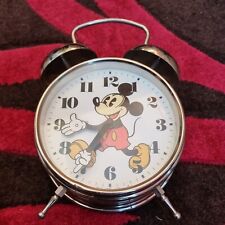 WALT DISNEY PRODUCTIONS LORUS QUARTZ MICKEY MOUSE ALARM CLOCK JAPAN LFD767G-K