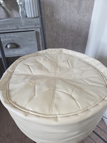 Oatmeal beige seat - oatmeal, poofee