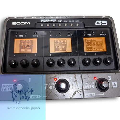 Zoom guitar effect pedal - g3,