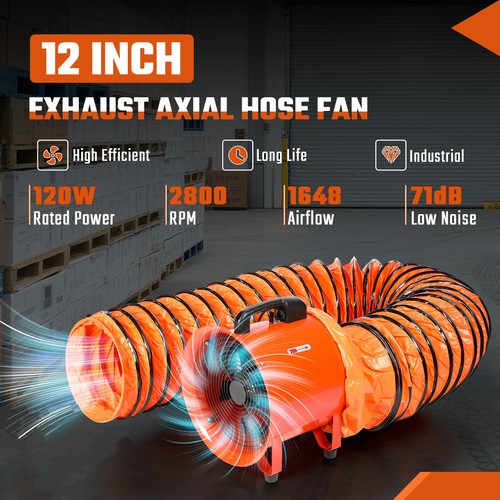 Portable extractor fan - 12",