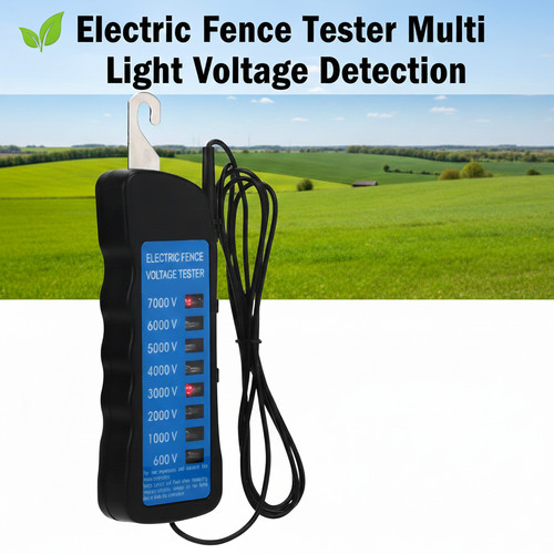 Portable electric fence tester - portable,