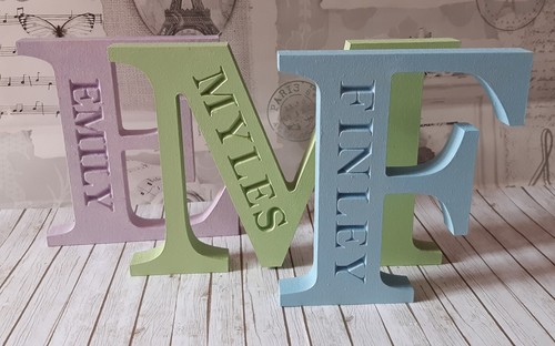 Personalised engraved name
