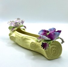 Radnor / Fine Bown China / Flower Log / Roses / Vintage / 1930’ / VGC