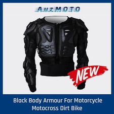 Motocross Dirt Bike Body Armour Jacket Chest Shoulder Quad Motorcycle Protection