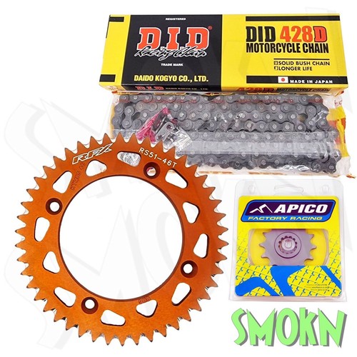 Ktm sx85 chain sprocket kit - ktm,