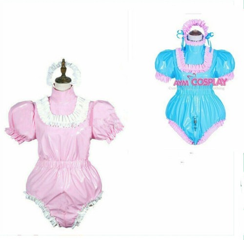 Sissy baby pvc romper vinyl - sissy,