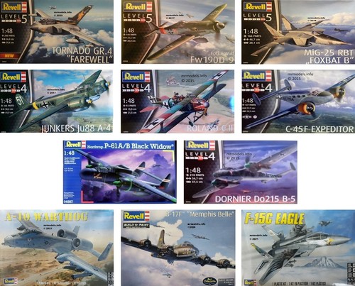 Revell planes aircraft - revell, 1/48