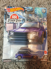 Hot Wheels Premium Car Culture Ronin Run 81 Toyota Starlet KP61 Real Riders JDM