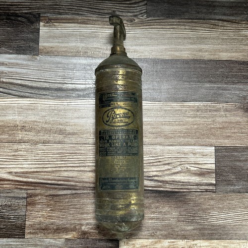 Vintage pyrene brass fire - pyrene,