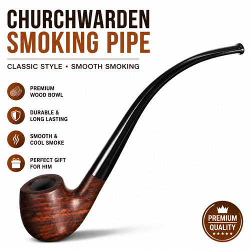 Tobacco smoking pipe - tobacco,
