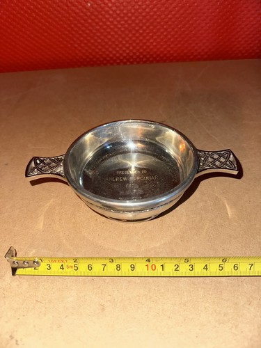 Pewter scottish quaich - scottish,