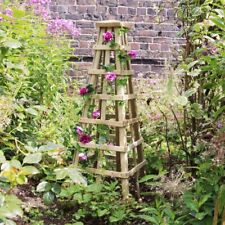 Wooden Garden Obelisk Climbing Plant Support Zest Outdoor Scafell Obelisk