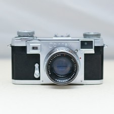 1954 Zeiss Contax IIa 35mm Rangefinder  Camera  PC Sync **BODY ONLY** / SERVICED