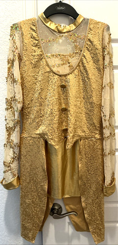Adult large gold sequin - adult,