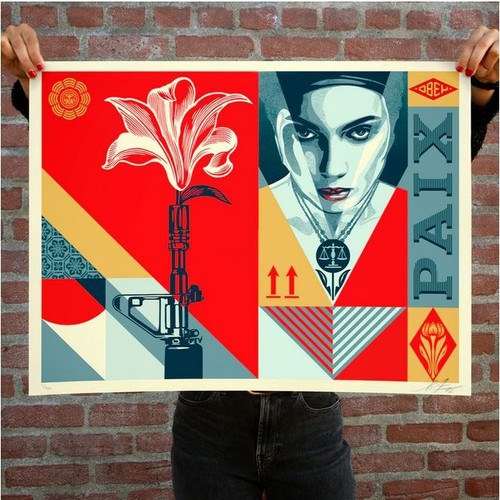 Shepard fairey obey peace - shepard,