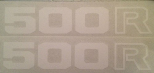 Honda xl500 xl500r side panel - xl500,