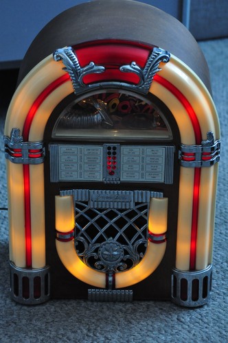 Vintage juke box design - juke,