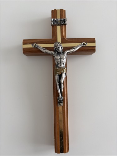 Wooden wall crucifix