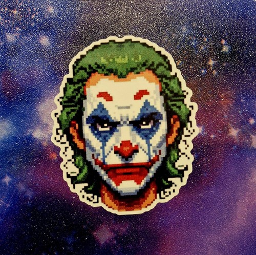 The joker batman 95mm sticker - the,