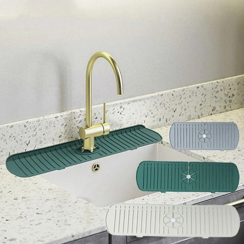 Faucet splash guard silicone - faucet,