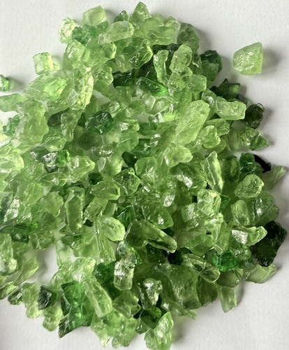 Natural tsavorite garnet - natural,