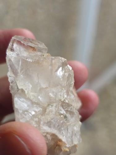 Clear fluorite crystal - fluorite,