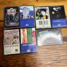 7 Vintage Cassette Tapes Who