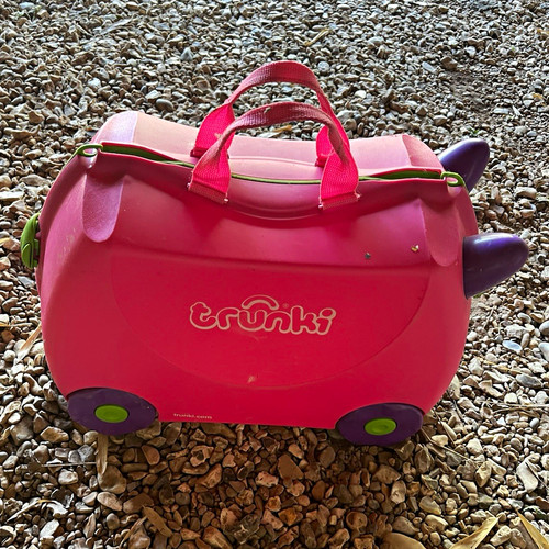 Trunki pink ride kids hard - trunki,