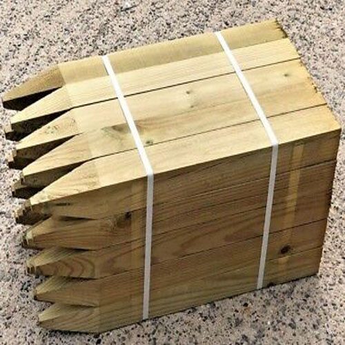 Wooden garden stakes thick - wooden,