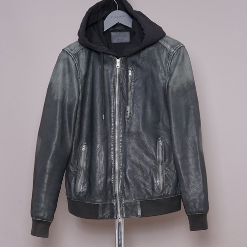 All saints leather jacket - saints,