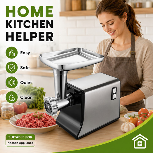 Electric meat mincer grinder - electric,