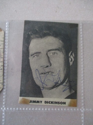 Signed press cutting jimmy - press,