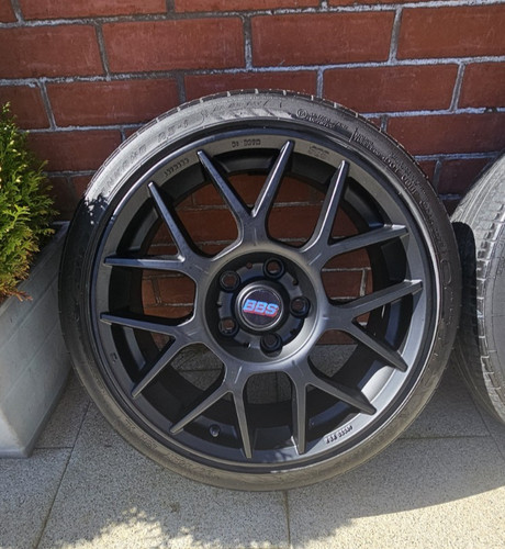 17x7 bbs xr black alloy - bbs,