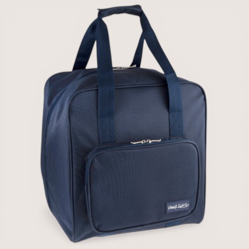 Navy overlocker bag - bag, sewing